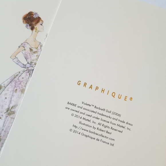 ❗Barbie Notecards and Envelope Set By Robert Best❗ - Picture 5 of 5